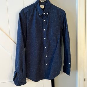 J. Crew medium navy blue button down - new without tags